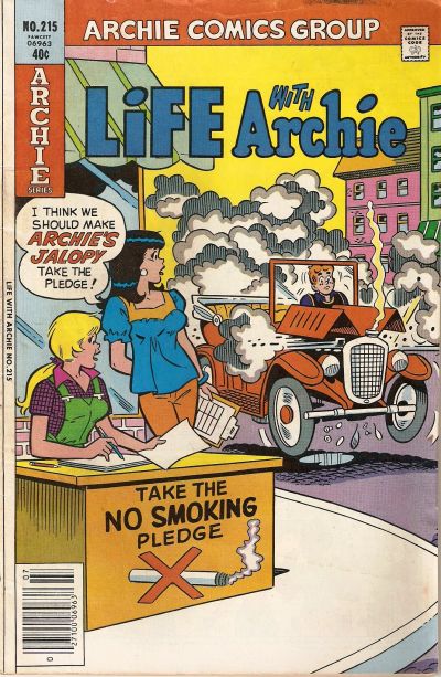 Cover for Life with Archie (Archie, 1958 series) #215