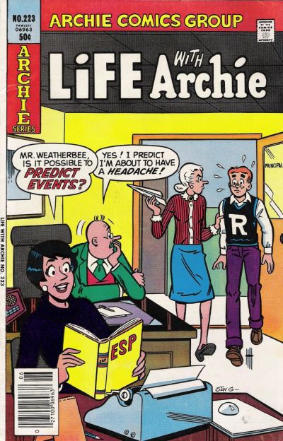 Cover for Life with Archie (Archie, 1958 series) #223