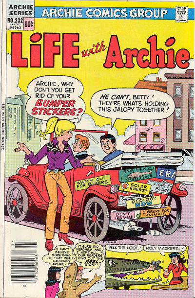 Cover for Life with Archie (Archie, 1958 series) #232