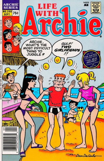 Cover for Life with Archie (Archie, 1958 series) #268 [Newsstand]