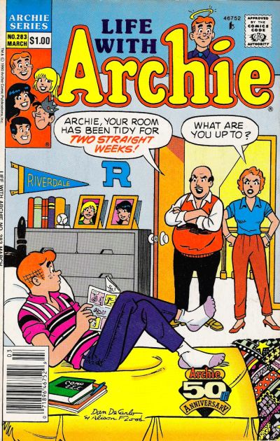 Cover for Life with Archie (Archie, 1958 series) #283 [Newsstand]