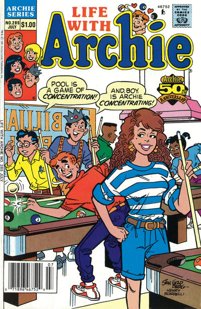 Cover for Life with Archie (Archie, 1958 series) #285 [Newsstand]