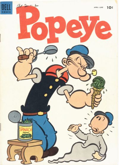 Cover for Popeye (Dell, 1948 series) #28