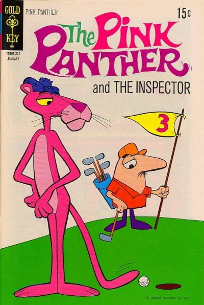 Cover for The Pink Panther (Western, 1971 series) #4 [Gold Key]