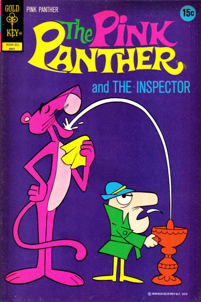 Cover for The Pink Panther (Western, 1971 series) #6 [Gold Key]