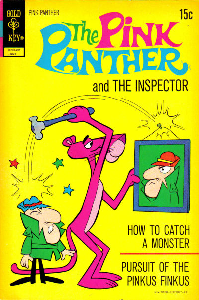 Cover for The Pink Panther (Western, 1971 series) #7 [Gold Key]