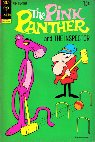 Cover for The Pink Panther (Western, 1971 series) #8 [Gold Key]