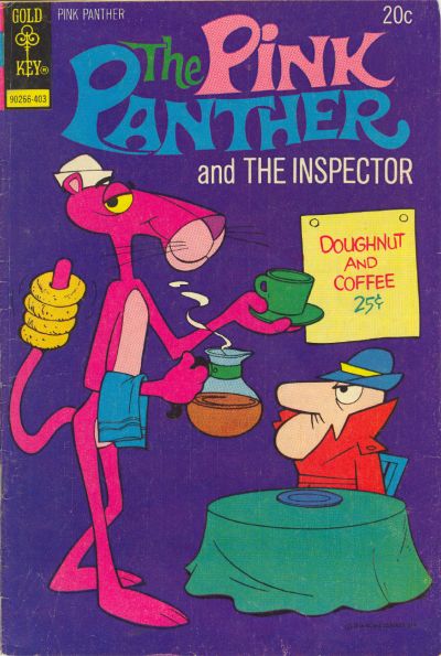 Cover for The Pink Panther (Western, 1971 series) #18 [Gold Key]
