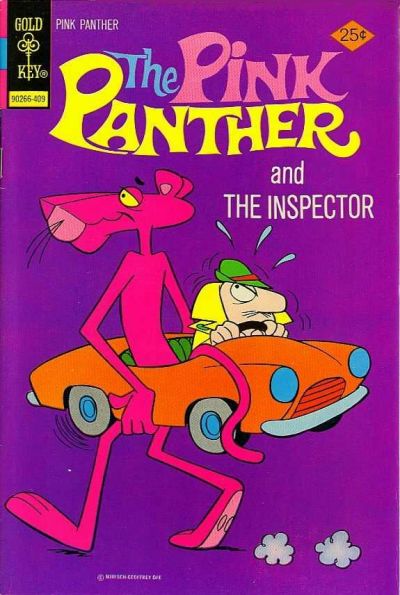 Cover for The Pink Panther (Western, 1971 series) #21 [Gold Key]