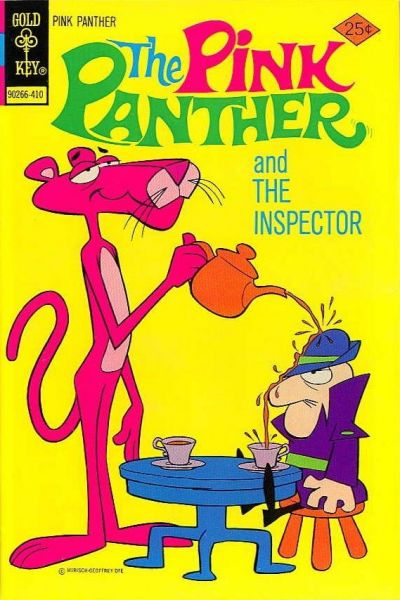 Cover for The Pink Panther (Western, 1971 series) #22 [Gold Key]