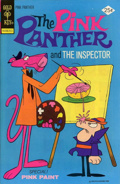 Cover for The Pink Panther (Western, 1971 series) #30 [Gold Key]