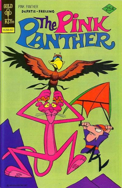 Cover for The Pink Panther (Western, 1971 series) #36 [Gold Key]