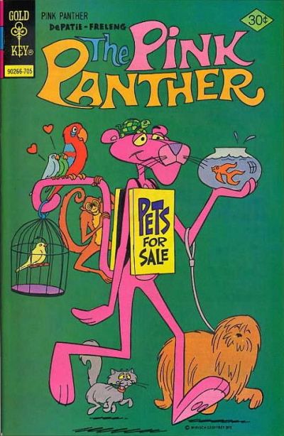 Cover for The Pink Panther (Western, 1971 series) #43 [Gold Key]