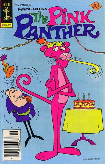 Cover for The Pink Panther (Western, 1971 series) #44 [Gold Key]