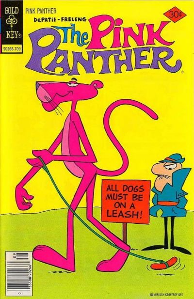 Cover for The Pink Panther (Western, 1971 series) #46 [Gold Key]