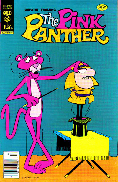 Cover for The Pink Panther (Western, 1971 series) #56 [Gold Key]