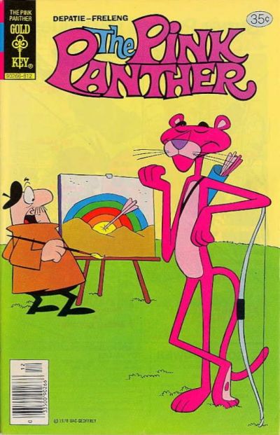 Cover for The Pink Panther (Western, 1971 series) #59 [Gold Key]