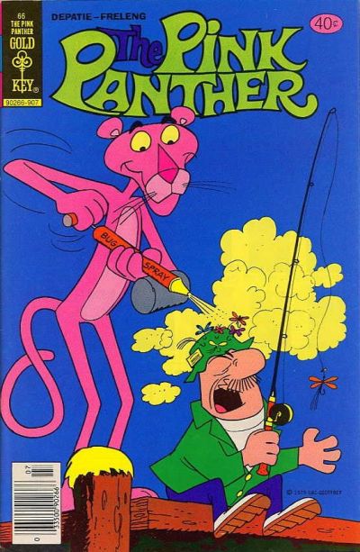 Cover for The Pink Panther (Western, 1971 series) #66 [Gold Key]