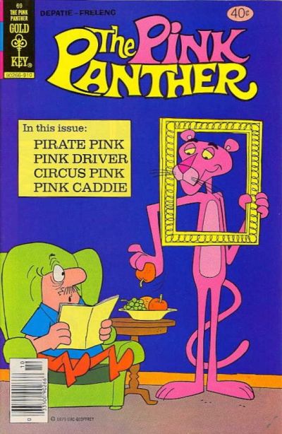 Cover for The Pink Panther (Western, 1971 series) #69 [Gold Key]