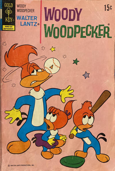 Cover for Walter Lantz Woody Woodpecker (Western, 1962 series) #125 [Gold Key]