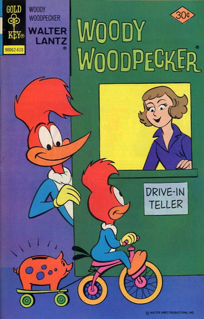 Cover for Walter Lantz Woody Woodpecker (Western, 1962 series) #154 [Gold Key]