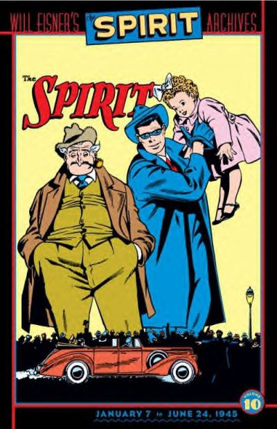 Cover for Will Eisner's The Spirit Archives (DC, 2000 series) #10