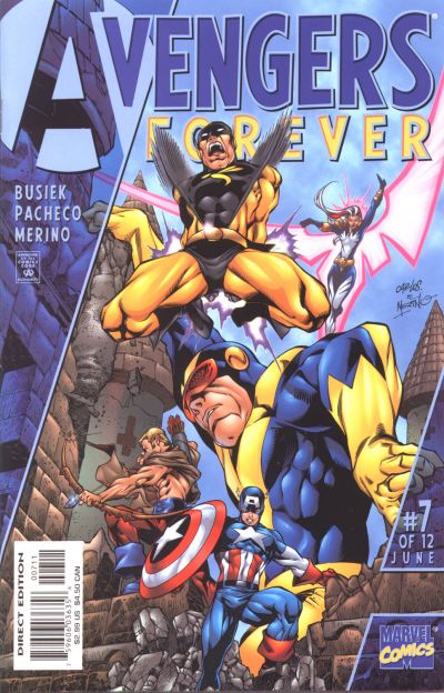 Cover for Avengers Forever (Marvel, 1998 series) #7 [Direct Edition]