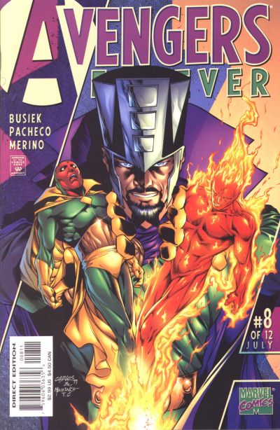 Cover for Avengers Forever (Marvel, 1998 series) #8 [Direct Edition]