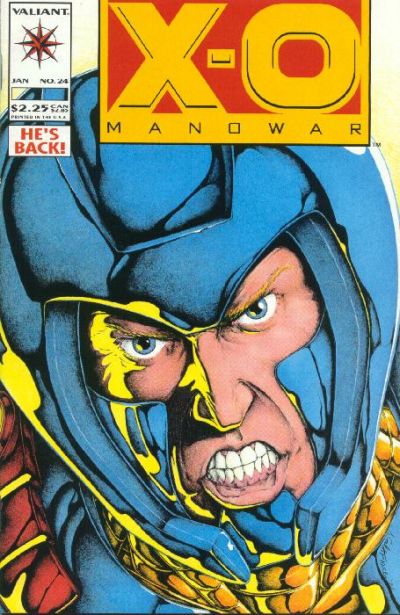 Cover for X-O Manowar (Acclaim / Valiant, 1992 series) #24