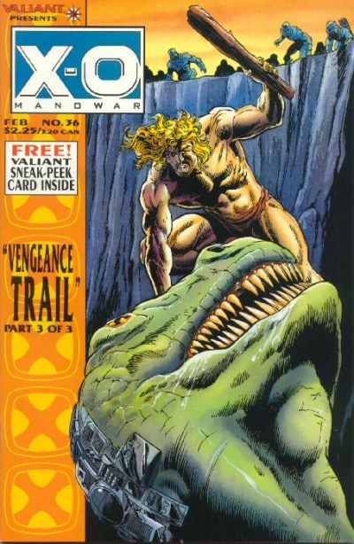 Cover for X-O Manowar (Acclaim / Valiant, 1992 series) #36
