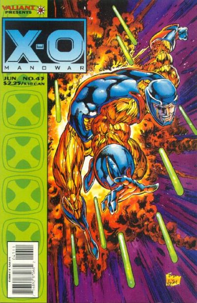 Cover for X-O Manowar (Acclaim / Valiant, 1992 series) #43
