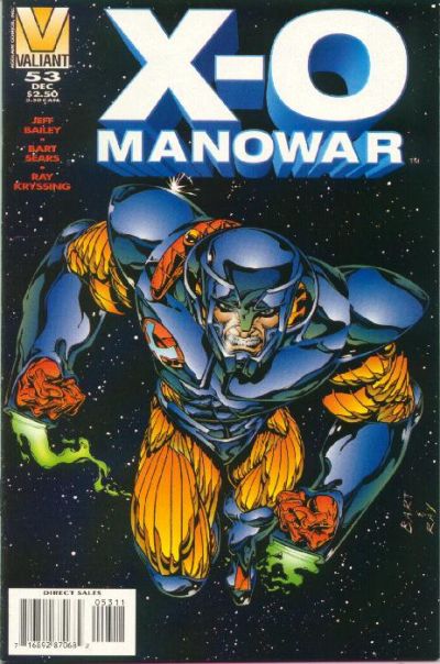 Cover for X-O Manowar (Acclaim / Valiant, 1992 series) #53