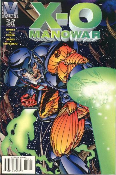 Cover for X-O Manowar (Acclaim / Valiant, 1992 series) #55