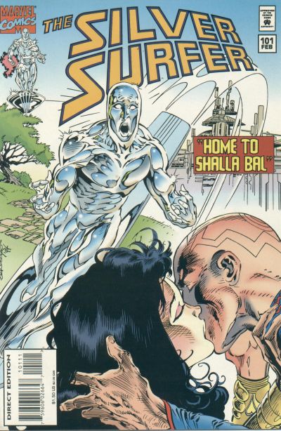 Cover for Silver Surfer (Marvel, 1987 series) #101