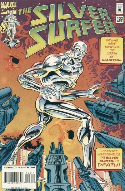 Cover for Silver Surfer (Marvel, 1987 series) #103