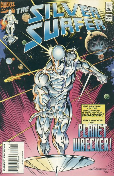 Cover for Silver Surfer (Marvel, 1987 series) #104