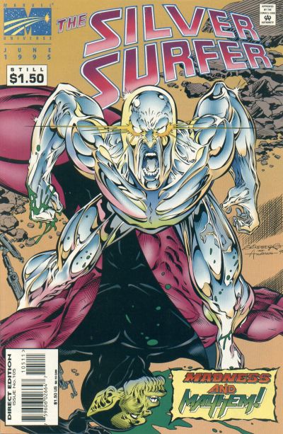 Cover for Silver Surfer (Marvel, 1987 series) #105