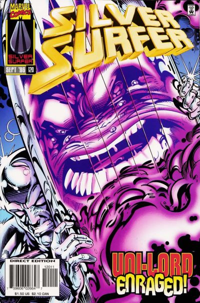 Cover for Silver Surfer (Marvel, 1987 series) #120