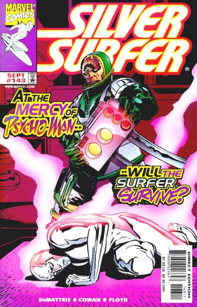 Cover for Silver Surfer (Marvel, 1987 series) #143