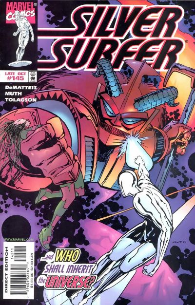 Cover for Silver Surfer (Marvel, 1987 series) #145