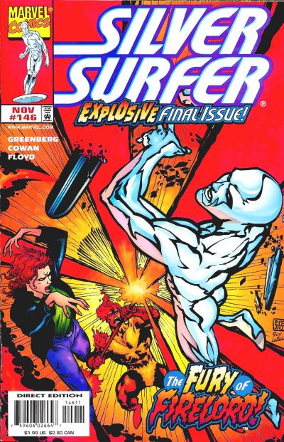 Cover for Silver Surfer (Marvel, 1987 series) #146
