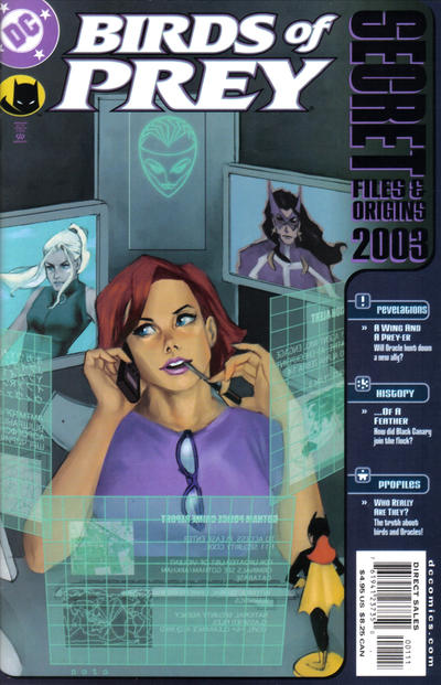 Cover for Birds of Prey Secret Files 2003 (DC, 2003 series) 