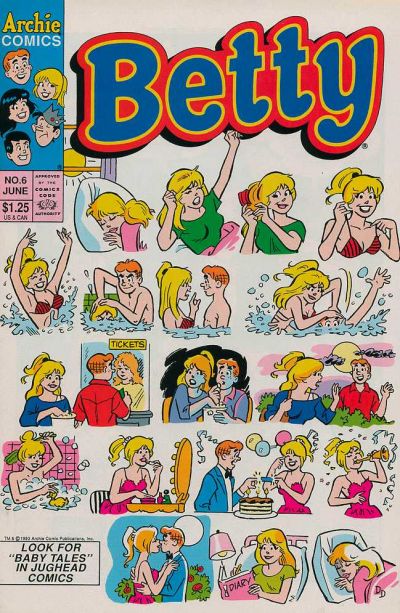 Cover for Betty (Archie, 1992 series) #6 [Direct]