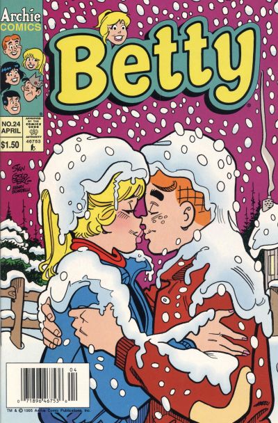 Cover for Betty (Archie, 1992 series) #24 [Newsstand]
