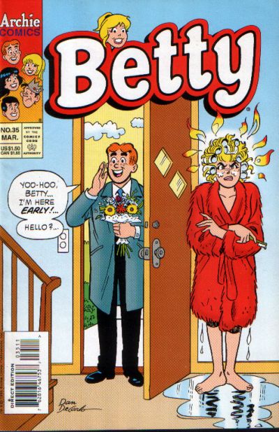 Cover for Betty (Archie, 1992 series) #35 [Direct Edition]