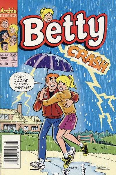 Cover for Betty (Archie, 1992 series) #38 [Newsstand]
