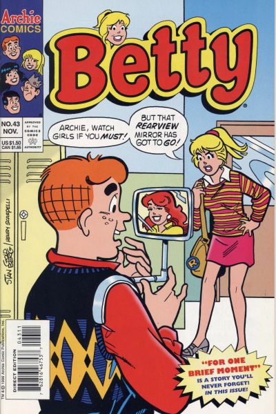 Cover for Betty (Archie, 1992 series) #43 [Direct Edition]