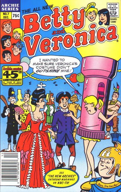 Cover for Betty and Veronica (Archie, 1987 series) #7
