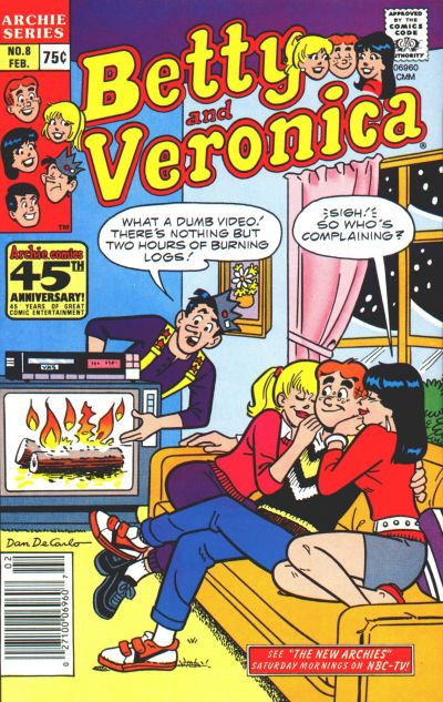 Cover for Betty and Veronica (Archie, 1987 series) #8