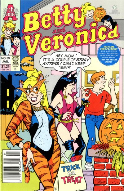 Cover for Betty and Veronica (Archie, 1987 series) #59 [Newsstand]